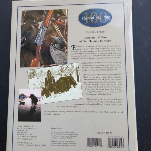 100 years of hunting book - Picture 2 of 4